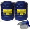 EISENFELS 2 X 20 litri Mannol Hydro HV ISO 32 Olio idraulico HVLP 32 Olio Olio Olio DIN 51524/3