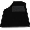 Somer Car Tappetino Auto SOLO LATO GUIDA 1pz compatibile con Fiat Idea 2003-2016 | 1 tappeto su misura in moquette