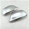 Pizgear, for Audi, A3 S3 A4 S4 A5 S5 A6 S6 RS6 Q3 RSQ3 2008-2011 Coprispecchietto laterale cromato opaco Coprispecchietto retrovisore cromato argento Copri specchietti laterali(Matt Chrome)