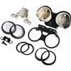 AUTEBGV tachimetro Compatibile Con YBR125 2005 2006 2007 2008 2009 Alloggiamento Del Contachilometri Per Motocicletta Copertura Del Contachilometri Telaio Del Misuratore Per Motocicletta