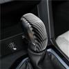 FGGHDR Impermeabile Per Peugeot 308 308S 408 AT Adesivi Per Pomello Cambio In Fibra Carbonio(Nero)