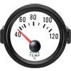ETOPARS Auto Acqua Temperatura Manometro 2 Pollici 52mm Temperatura dell'Acqua Misuratore Veicolo Acqua Puntatore Indicatore Calibro Blu Luce Acqua Temperatura Strumenti