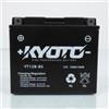 Kyoto Batteria moto Kyoto SLA YT12B-BS AGM - Senza manutenzione - 12 V 10 Ah - Dimensioni: 150 x 70 x 131 mm compatibile con APRILIA Sportcity 200 2004-2006