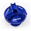 DALIDAK Adatto for ZONTES 368G 368D 368E 368M 368K 350D 350E 2023 2024 2025 Accessori di protezione for tappo di riempimento olio for motociclette(ZONTES blue)