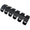 AMASONY Protezione Del Tubo Di Scarico Protezione Per Gamba Del Tubo Di Scarico Marmitta, Scudo Termico, Resistente Al Calore, Per Dirt Bike EC 2T EC 4T FSE FSR KX125(Black)