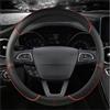 DUDUYANG Coprivolanti Per Auto Per Ford Per Fiesta Per MK7 2000-2006 2007 2008 2009 2010 2011 2012 2013 2014 2015 2016 2017 2018 2019 2020 Coprivolante Copri Volante (Size : RED O SHAPE)