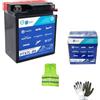 CLICK & GO COMPATIBILE CON PIAGGIO Vespa GTS Super IE ABS E4 125 per anno 2018 al 2020 BATTERIA PIAGGIO PTX7L-BS YTX7L-BS SPEDITA CARICA E PRONTA PER L'USO BATTERIE SPECIFICHE 6 AMPERE 12V 113X70X130MM