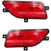 HONGYISM Gruppo Faro Posteriore Per Great Per Wall Steed Per Wingle 3 2006 2007 2008 2009 2010 2011 Paraurti Posteriore Auto Fendinebbia Con Lampadina Spia(1 paio)