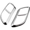 Generic Per Volvo XC60 XC 60 2018 Terminale Scarico Rivestimento Acciaio Inossidabile Tubo Di Scarico Auto