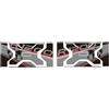 YDYBDA Adesivi Decorativi Per Borse Laterali Per Moto, Protettivi Per BMW R1200GS R 1200 GS R1200GS/ADV LC 2013 2016