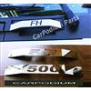 Chrome Griglia anteriore superiore maniglia Trim 2 pz acciaio inox per camion FH4 2012-UP (FH+500)