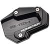DALIDAK Misura for DUCATI Monster 950 SP 937 821 1200 1200S 2014-2023 2024 Moto Cavalletto Cavalletto laterale Estensione Pad Ingranditore Piastra di supporto(Black-Monster)