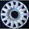 Rixto Kit di 4 copricerchi compatibili con FIAT 500L modello 2012 (GRIGIO LUCIDO) - diametro 16