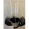 FACO Parabrezza Compatibile con HONDA SH 125/150 2001-2004, Modello IS, Nero, Classico, A Incastro, per Motocicletta