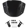 VETJMUA Cupolino Per CB650R 2019 2020 2021 2022 2023 CB1000R CB 650R CB 650 R Parabrezza per moto Parabrezza Schermo anteriore Deflettore del moto parabrezza(Bright black)