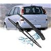Spazzole tergicristallo per Auto lunotto Posteriore Parabrezza tergicristalli Accessori, per Opel, per Meriva A Hatchback 2003 2004 2005 2006 2007 2008 2009 2010