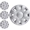 W-Parts SERIE 4 BORCHIE - 4 COPRICERCHI COPPE RUOTA 15 PER RENAULT MODUS