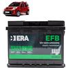 Generico Batteria 60Ah EFB per Fiat Qubo 1.3 MJT gasolio 2008+