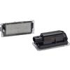 Yoegerery LED Licenza Numero Targa Luce Per Renault Clio 3 Twingo 2 Megane 2 3 Laguna 2 3 Vel Satis Master Flence 12V Luci Targa per Opel Movano 8200480127
