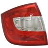 GV-ZONE Fanale posteriore sinistro esterno sinistro montaggio fanale posteriore fanale posteriore lato conducente luci posteriori compatibili con Skoda Rapid Typ NH Hatchback 2012 2013 2014- VT1381L