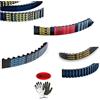 MOTO SPORT MONDO COMPATIBILE CON SH 350 KEVLAR MALOSSI 2206118984 CINGHIA DI TRASMISSIONE, FRIZIONE, VARIATORE MOTORE MOTO SCOOTER CINGHIE TRAPEZOIDALI DENTATA RESISTENZA AL CALORE E ALL'ABRASIONE
