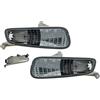 EASYSHOP24H Set 2 Fanale Fanalino Freccia Anteriore Sinistro e Destro Per Punto Evo dal 2009 Luce Indicatore Di Direzione Bianco Lampeggiatore Lato Guidatore Passeggero