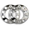Hansen Styling Parts 2 copribulloni universali in acciaio inox lucidato a specchio, aperti da 22,5 pollici