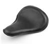 Bruce & Shark Sella moto per Harley-Davidson Sportster Chopper Bobber and Custom | colore nero