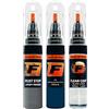 F FIRANTO FIRANTO Kit Riparazione Vernice Auto per Piaggio Motorcycles P213/A Blu Marina - Set rimuovi Graffi per Vernice Auto 3in1-15ml Primer, Pennarello ritocchi Vernice, Vernice lucidante