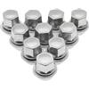 HZSMYXGS Bulloni Cerchioni Compatibile con Ford per Focus 1998-2018 per Fiesta 1995-2012 Bullone Perno Ruota Dado Pneumatico Cerchio in Lega di Acciaio M12x1.5 Dadi in Lega di Acciaio