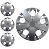 W-Parts SERIE 4 BORCHIE - 4 COPRICERCHI COPPE RUOTA 16 PER CITROEN JUMPER