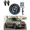 D'ANGELO 1988 Kit Ruotino di Scorta 15 compatibile con Suzuki Ignis (2017>) con Cric, Chiave, Guanti e Sacca 125/80R15