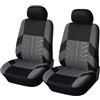 RVEVFBKBAL Auto Per Renault Per Kangoo Per Express Coprisedili Auto(Grigio 4 pezzi)