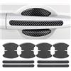 Xiazhi 8 Pezzi Pellicola Protettiva Portiera Auto Maniglia per Toyota Aygo,Autoadesive AntiGraffio Protettiva Decorazione,Trasparente Adesivi Auto Esterni,B