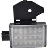 Malcayang Sotto il cofano luce vano motore utilità bianco LED lampada lavoro interno ispezione luce sostituzione per Ram 1500 2500 3500 1998-2010 per Ram 4500 5500 2008 2009 per Wrangler 1998-2007