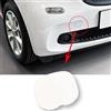 Generic Auto anteriore e posteriore Paraurti Rimorchio Hook Hole Cover/Fit for Mercedes Smart 453 / Adatta for FortWo Forfour Auto Esterno Accessori for modificazione (Color : Front white)