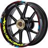 CFSJRXZ Adesivi ruota Adesivi Per Cerchi Moto Per XADV750 X-ADV750 XADV X-ADV 750, Strisce Riflettenti Impermeabili, Adesivi Per Strisce riflettenti sul cerchione(Colore 2)