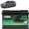 Generico Batteria 70Ah EFB per Fiat Tipo 1.0 1.4 benzina 1.6 Mjt gasolio 2016+