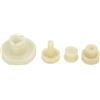 OUKENS Kit di riparazione dell'attuatore del cambio del freno a mano, set di riparazione del modulo del freno di stazionamento da 4 pezzi, sostituzione degli accessori per auto per Discovery 3 4 Range Rover