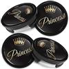 Biomar Labs Compatibile con Ford 6M211003 Coprimozzo Coprimozzo Ruota 54 mm Princess Logo CFZ 12