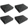 Drive Design Kit 4 pz TAMPONI H 30 mm. per Ponte Sollevatore. Dimensioni 160x120x30 mm. Tampone in Gomma Ponti corghi ravaglioli omcn