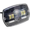 Borrozzino Moto FARO FANALE FULL LED COMPATIBILE CON PIAGGIO VESPA 50 SPECIAL ANTERIORE OMOLOGATO VETRO 7031