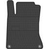 Wielganizator Tappetini in gomma su misura, compatibili con Mercedes GLA X156 Crossover (2012-2018) tappetino per piedi anteriore sinistro auto in gomma nero con elementi di fissaggio 1 pz
