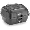 Generico Bauletto B45B+ GIV I NEW VERSION 2025 IN NERO BLACK TOP CASE PIASTRA UNIVERSALE COMPATIBILE SUPPORTI GIVI MONOLOCK SCHIENALINO INCLUSI