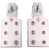 Asudaro Morsetto Terminale Batteria, Asudaro Kit Connettore Terminale Batteria Auto Terminali Della Batteria Dell'Autoradio Connettore Terminale Batteria Pilastro Conico per Autocarro Camper Stereo Roulotte