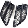 XYUOIS Fendinebbia Griglie Paraurti Anteriore Fendinebbia Copertura Griglie Griglia Inferiore Accessori Auto Compatibile Con BMW Serie 3 Per E90 Per E91 2008 2009 2010-2012 51117198902