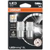 OSRAM LEDriving® SL, ≜ P21/5W, giallo, lampade di segnalazione a LED, solo fuoristrada, non omologati ECE, doppio blister
