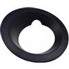Oceanlend Copertura per fendinebbia, compatibile con BMW X3 E83 modelli 2004-2006, paraurti anteriore dell'auto, copertura per fendinebbia, nero (destra)