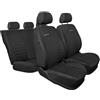 Mossa Coprisedili su Misura compatibili con Ford Kuga I SUV (2008-2012) - Fodere sedili Auto - Set coprisedili Auto E4