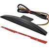 KATUR Fanale Posteriore parafango Posteriore 22 Rosso LED Freno in Esecuzione fanale Posteriore per Harley Breakout EFI FXSB CVO 2013-2017 (Fumo)